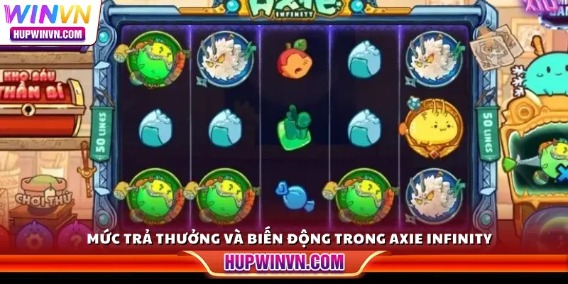 Mức trả thưởng và biến động trong Axie Infinity